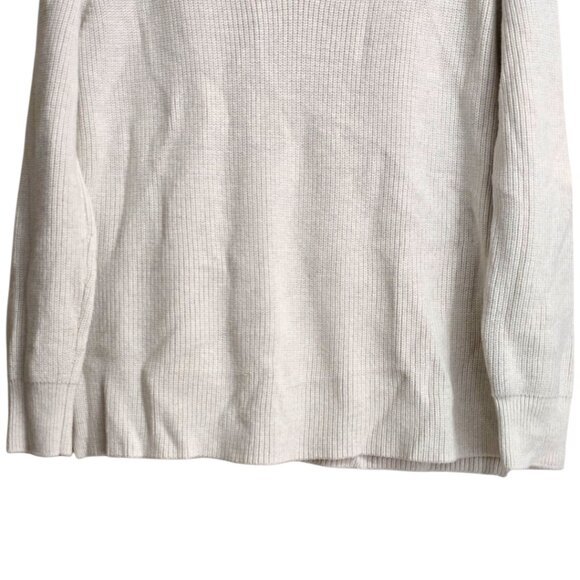 Athleta Switchback Pullover Sweater In Moonlight Heather Sz S - Picture 6 of 11